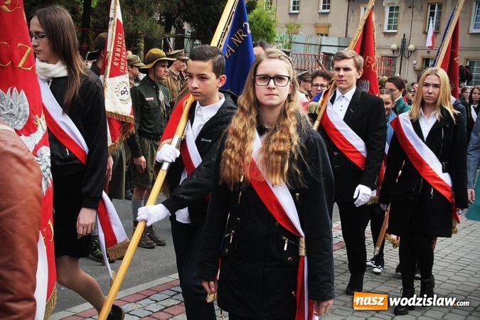 Zdjęcie w galerii na portalu naszwodzislaw.com: Święto Konstytucji 3 Maja. Obchody w Wodzisławiu Śląskim wiadomości z regionu