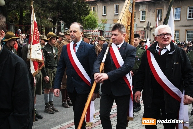 Zdjęcie w galerii na portalu naszwodzislaw.com: Święto Konstytucji 3 Maja. Obchody w Wodzisławiu Śląskim wiadomości z regionu