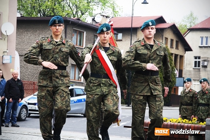 Zdjęcie w galerii na portalu naszwodzislaw.com: Święto Konstytucji 3 Maja. Obchody w Wodzisławiu Śląskim wiadomości z regionu