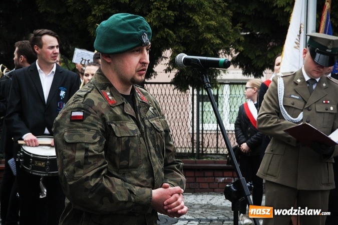 Zdjęcie w galerii na portalu naszwodzislaw.com: Święto Konstytucji 3 Maja. Obchody w Wodzisławiu Śląskim wiadomości z regionu