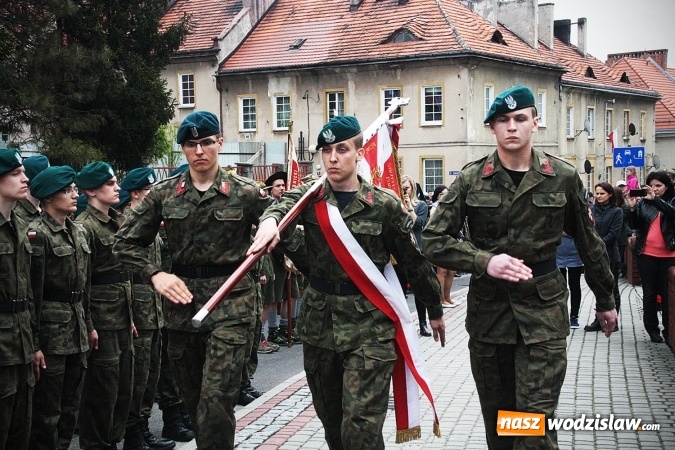 Zdjęcie w galerii na portalu naszwodzislaw.com: Święto Konstytucji 3 Maja. Obchody w Wodzisławiu Śląskim wiadomości z regionu