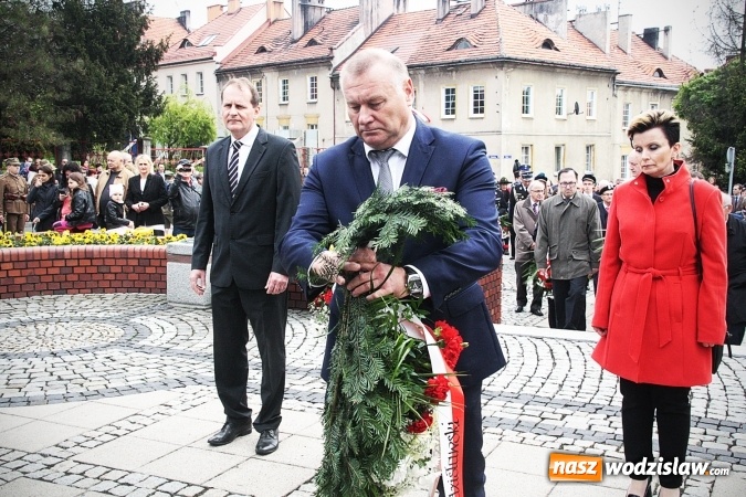 Zdjęcie w galerii na portalu naszwodzislaw.com: Święto Konstytucji 3 Maja. Obchody w Wodzisławiu Śląskim wiadomości z regionu