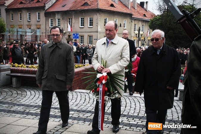 Zdjęcie w galerii na portalu naszwodzislaw.com: Święto Konstytucji 3 Maja. Obchody w Wodzisławiu Śląskim wiadomości z regionu
