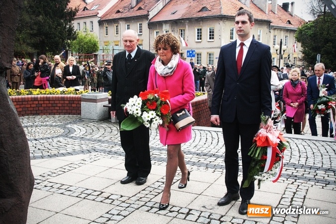 Zdjęcie w galerii na portalu naszwodzislaw.com: Święto Konstytucji 3 Maja. Obchody w Wodzisławiu Śląskim wiadomości z regionu