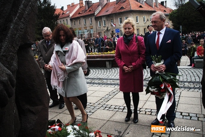 Zdjęcie w galerii na portalu naszwodzislaw.com: Święto Konstytucji 3 Maja. Obchody w Wodzisławiu Śląskim wiadomości z regionu