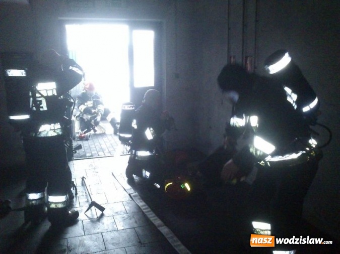 Zdjęcie w galerii na portalu naszwodzislaw.com: Ćwiczenia strażaków na terenie Koksowni Radlin wiadomości z regionu