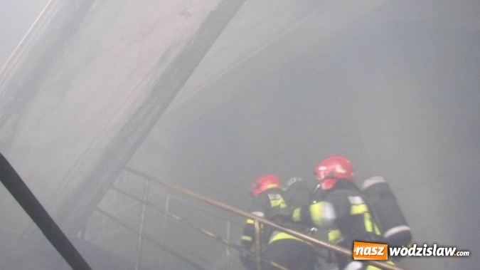 Zdjęcie w galerii na portalu naszwodzislaw.com: Ćwiczenia strażaków na terenie Koksowni Radlin wiadomości z regionu