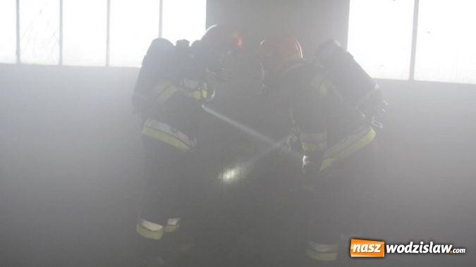 Zdjęcie w galerii na portalu naszwodzislaw.com: Ćwiczenia strażaków na terenie Koksowni Radlin wiadomości z regionu