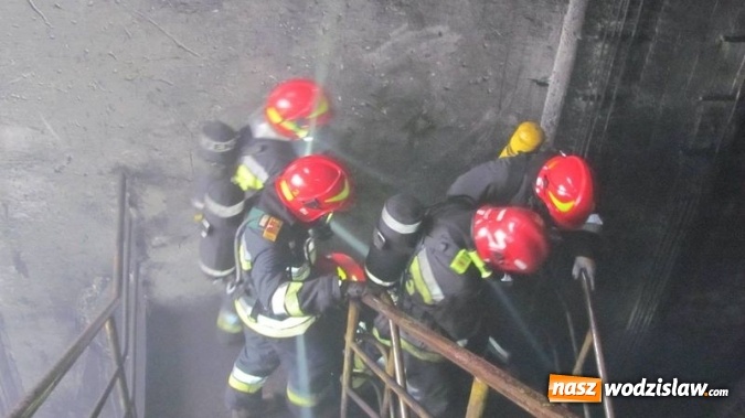 Zdjęcie w galerii na portalu naszwodzislaw.com: Ćwiczenia strażaków na terenie Koksowni Radlin wiadomości z regionu