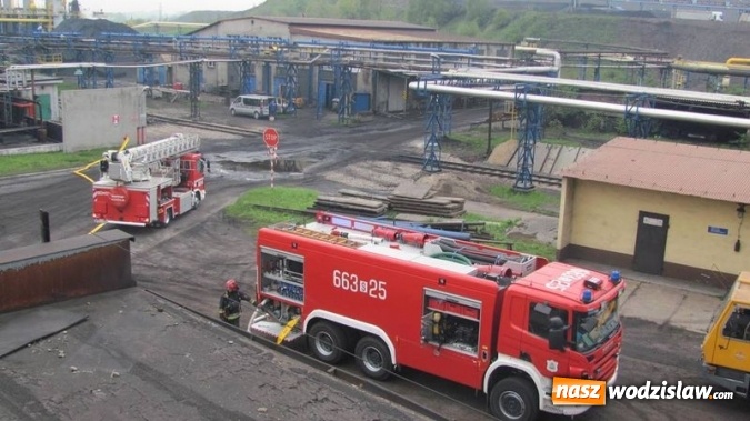 Zdjęcie w galerii na portalu naszwodzislaw.com: Ćwiczenia strażaków na terenie Koksowni Radlin wiadomości z regionu