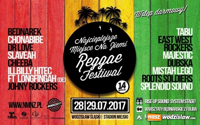 Zdjęcie w galerii na portalu naszwodzislaw.com: Bednarek ponownie na Festiwalu Reggae. Znamy wszystkich artystów tegorocznej odsłony! wiadomości z regionu