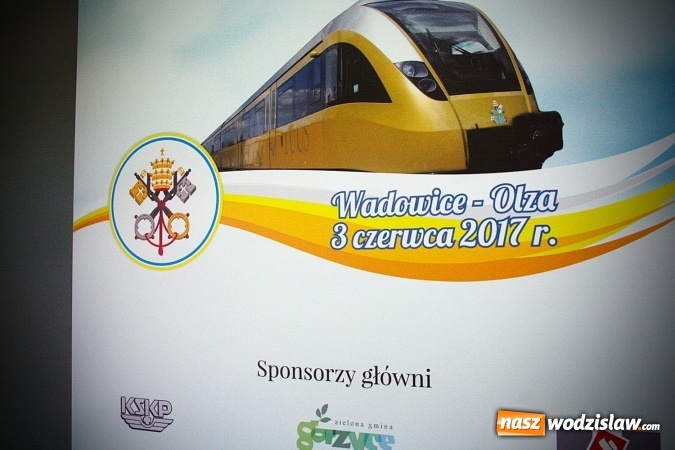 Zdjęcie w galerii na portalu naszwodzislaw.com: Pociąg papieski w Olzie. Tłumy wiernych. FOTORELACJA wiadomości z regionu