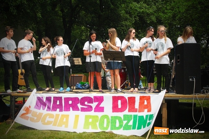 Zdjęcie w galerii na portalu naszwodzislaw.com: Marsz dla Życia i Rodziny przeszedł ulicami Wodzisławia wiadomości z regionu