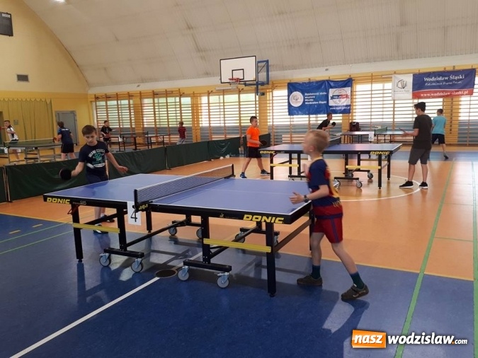 Zdjęcie w galerii na portalu naszwodzislaw.com: Turniej Tenisa Stołowego z okazji Dnia Dziecka. Rywalizowali w G2  wiadomości z regionu