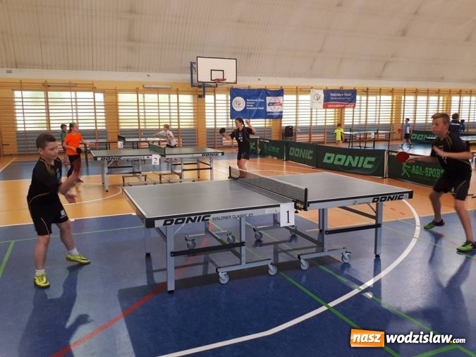 Zdjęcie w galerii na portalu naszwodzislaw.com: Turniej Tenisa Stołowego z okazji Dnia Dziecka. Rywalizowali w G2  wiadomości z regionu