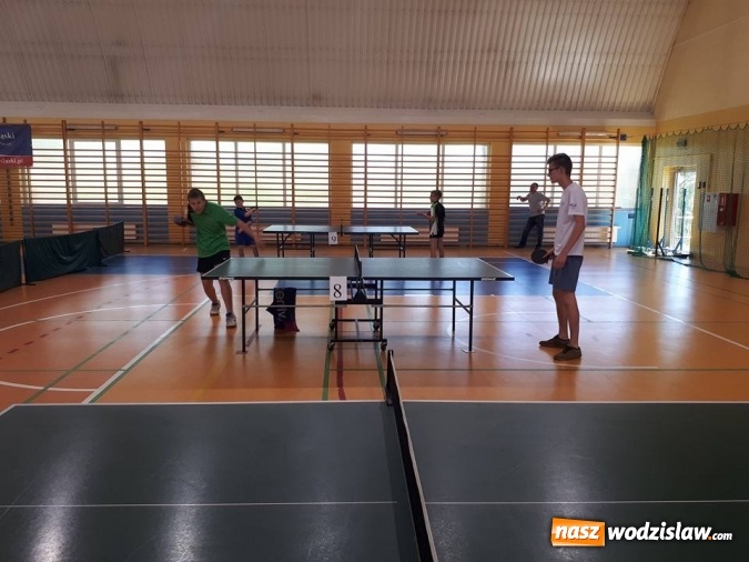 Zdjęcie w galerii na portalu naszwodzislaw.com: Turniej Tenisa Stołowego z okazji Dnia Dziecka. Rywalizowali w G2  wiadomości z regionu