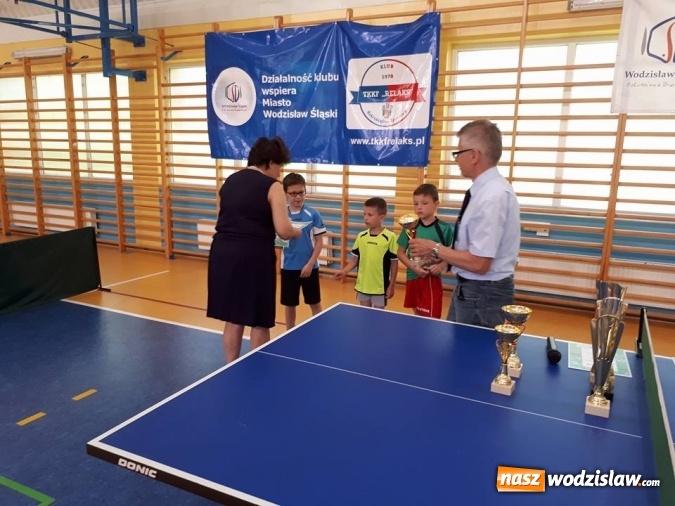 Zdjęcie w galerii na portalu naszwodzislaw.com: Turniej Tenisa Stołowego z okazji Dnia Dziecka. Rywalizowali w G2  wiadomości z regionu