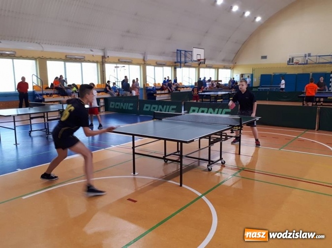 Zdjęcie w galerii na portalu naszwodzislaw.com: Turniej Tenisa Stołowego z okazji Dnia Dziecka. Rywalizowali w G2  wiadomości z regionu