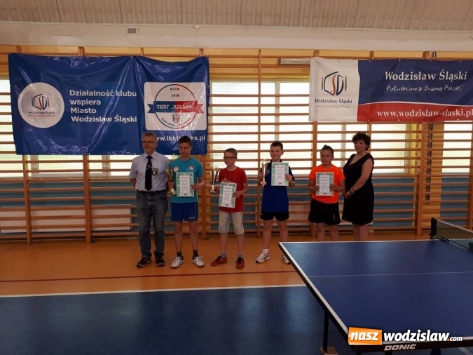 Zdjęcie w galerii na portalu naszwodzislaw.com: Turniej Tenisa Stołowego z okazji Dnia Dziecka. Rywalizowali w G2  wiadomości z regionu