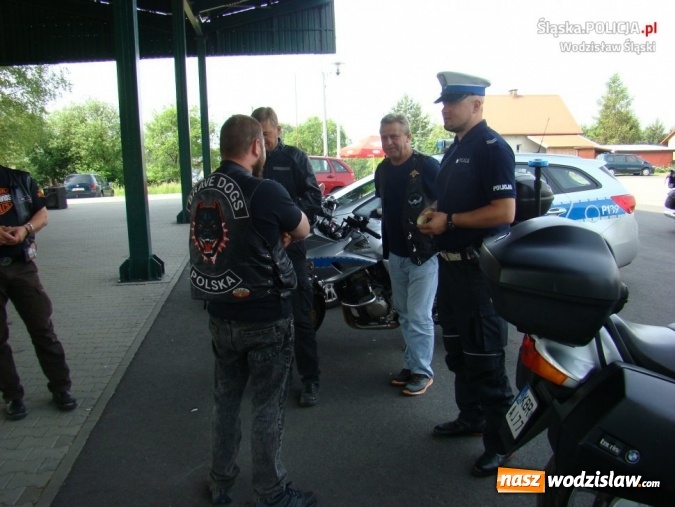 Zdjęcie w galerii na portalu naszwodzislaw.com: Motocyklistów też kręci bezpieczeństwo wiadomości z regionu