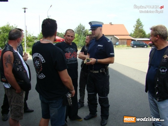 Zdjęcie w galerii na portalu naszwodzislaw.com: Motocyklistów też kręci bezpieczeństwo wiadomości z regionu