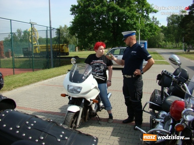 Zdjęcie w galerii na portalu naszwodzislaw.com: Motocyklistów też kręci bezpieczeństwo wiadomości z regionu