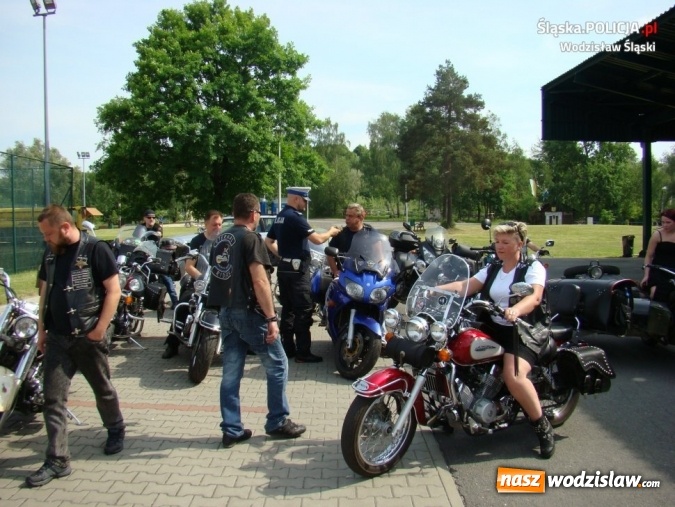 Zdjęcie w galerii na portalu naszwodzislaw.com: Motocyklistów też kręci bezpieczeństwo wiadomości z regionu