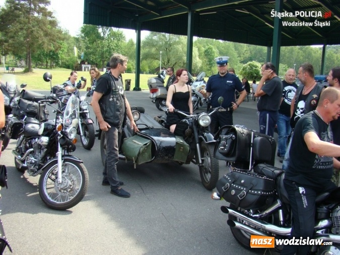 Zdjęcie w galerii na portalu naszwodzislaw.com: Motocyklistów też kręci bezpieczeństwo wiadomości z regionu