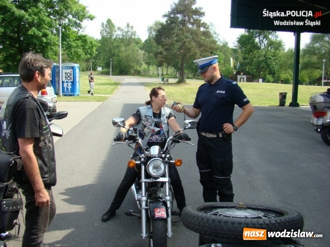 Zdjęcie w galerii na portalu naszwodzislaw.com: Motocyklistów też kręci bezpieczeństwo wiadomości z regionu