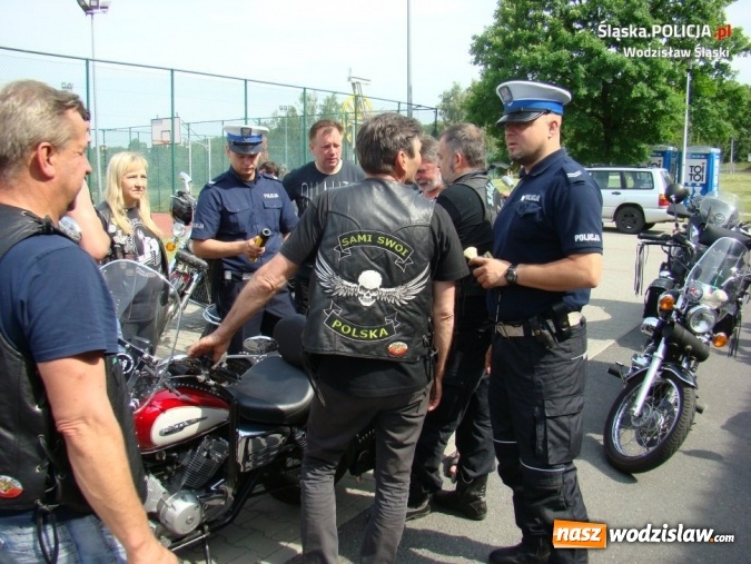 Zdjęcie w galerii na portalu naszwodzislaw.com: Motocyklistów też kręci bezpieczeństwo wiadomości z regionu