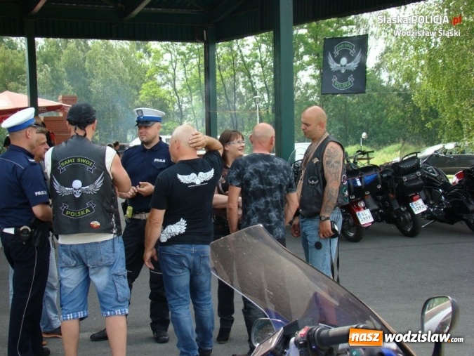 Zdjęcie w galerii na portalu naszwodzislaw.com: Motocyklistów też kręci bezpieczeństwo wiadomości z regionu