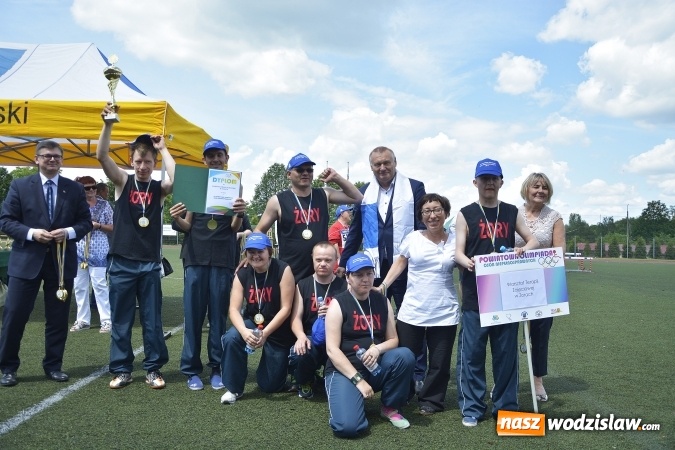Zdjęcie w galerii na portalu naszwodzislaw.com: XV Powiatowa Olimpiada Osób Niepełnosprawnych. FOTORELACJA wiadomości z regionu