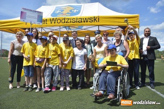 Zdjęcie w galerii na portalu naszwodzislaw.com: XV Powiatowa Olimpiada Osób Niepełnosprawnych. FOTORELACJA wiadomości z regionu
