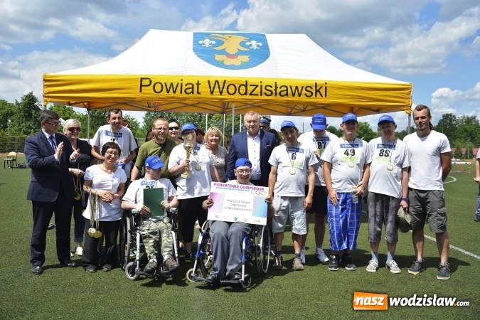 Zdjęcie w galerii na portalu naszwodzislaw.com: XV Powiatowa Olimpiada Osób Niepełnosprawnych. FOTORELACJA wiadomości z regionu