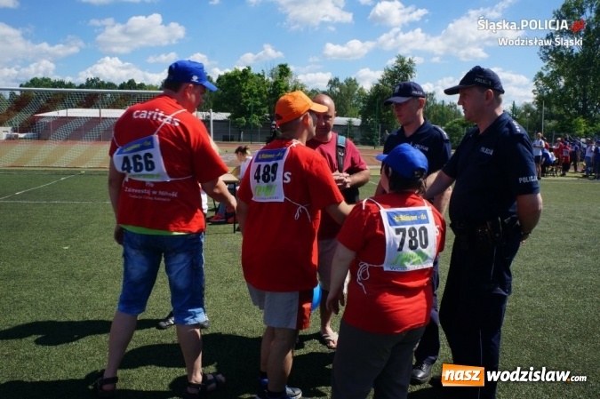 Zdjęcie w galerii na portalu naszwodzislaw.com: Dzielnicowi na Powiatowej Olimpiadzie Osób Niepełnosprawnych wiadomości z regionu