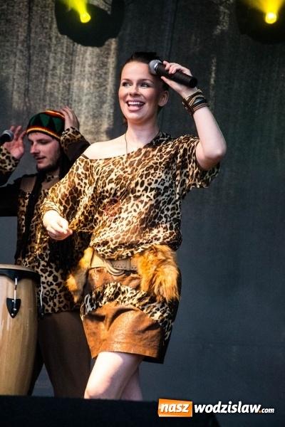 Zdjęcie w galerii na portalu naszwodzislaw.com: COCO AFRO na finał Powitania Lata w Radlinie  wiadomości z regionu