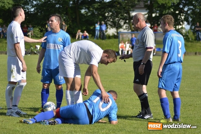 Zdjęcie w galerii na portalu naszwodzislaw.com: Osiem goli w Krzyżkowicach. Kornowac awansował! wiadomości z regionu