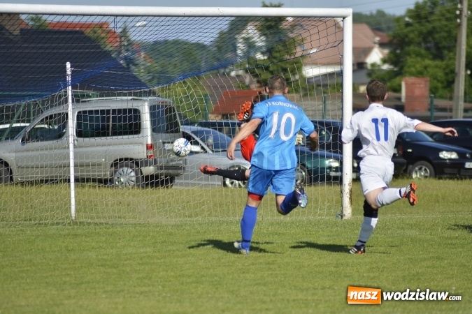 Zdjęcie w galerii na portalu naszwodzislaw.com: Osiem goli w Krzyżkowicach. Kornowac awansował! wiadomości z regionu
