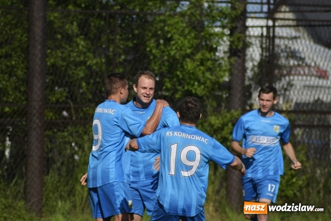 Zdjęcie w galerii na portalu naszwodzislaw.com: Osiem goli w Krzyżkowicach. Kornowac awansował! wiadomości z regionu