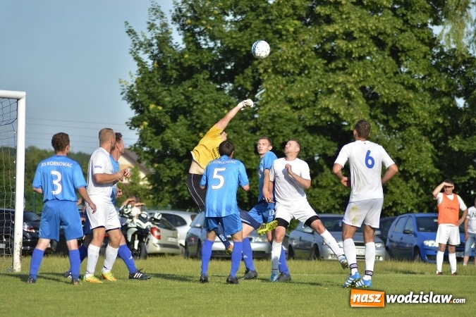 Zdjęcie w galerii na portalu naszwodzislaw.com: Osiem goli w Krzyżkowicach. Kornowac awansował! wiadomości z regionu