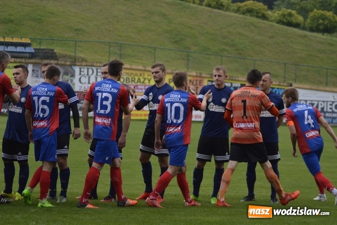 Zdjęcie w galerii na portalu naszwodzislaw.com: Odra przegrywa z Marklowicami 3:1 wiadomości z regionu