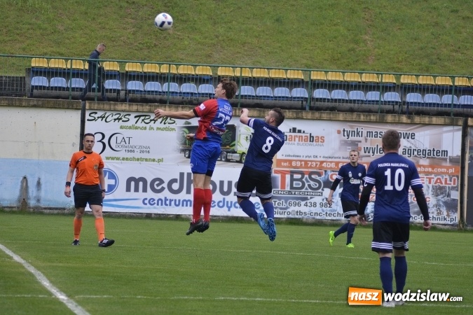 Zdjęcie w galerii na portalu naszwodzislaw.com: Odra przegrywa z Marklowicami 3:1 wiadomości z regionu