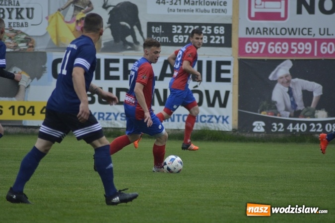 Zdjęcie w galerii na portalu naszwodzislaw.com: Odra przegrywa z Marklowicami 3:1 wiadomości z regionu