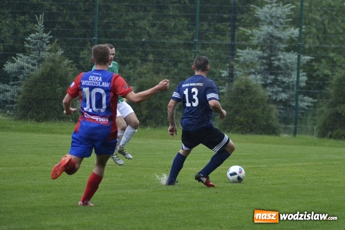 Zdjęcie w galerii na portalu naszwodzislaw.com: Odra przegrywa z Marklowicami 3:1 wiadomości z regionu