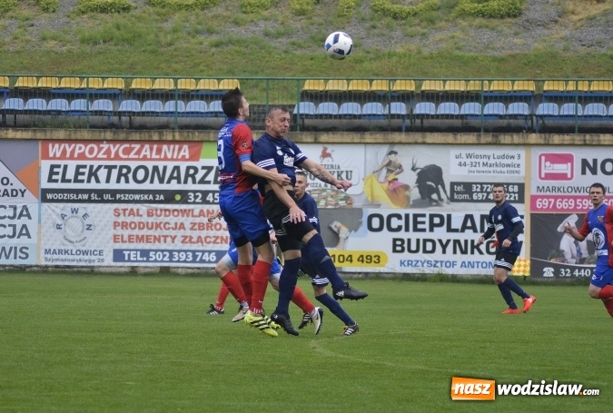 Zdjęcie w galerii na portalu naszwodzislaw.com: Odra przegrywa z Marklowicami 3:1 wiadomości z regionu