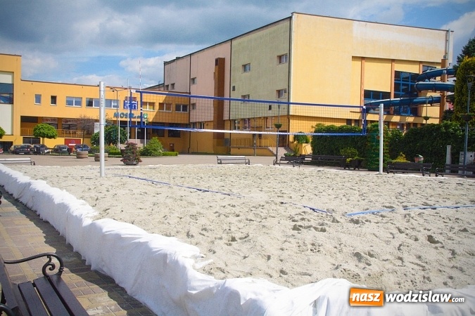 Zdjęcie w galerii na portalu naszwodzislaw.com: Plaża w centrum Radlina. Obiekt jest już czynny! wiadomości z regionu