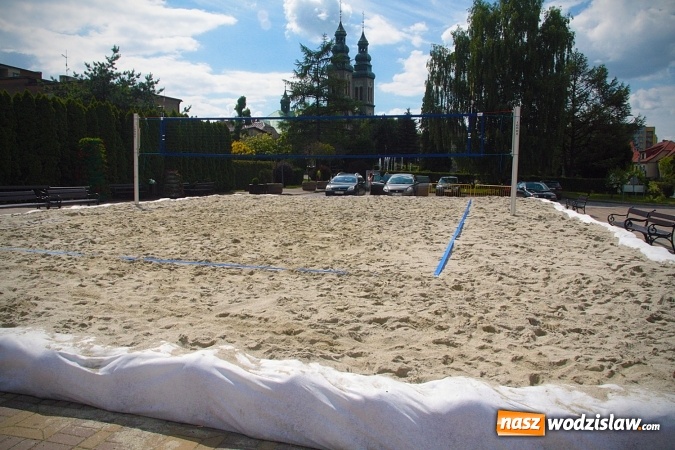 Zdjęcie w galerii na portalu naszwodzislaw.com: Plaża w centrum Radlina. Obiekt jest już czynny! wiadomości z regionu