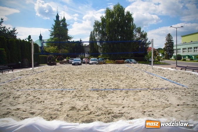 Zdjęcie w galerii na portalu naszwodzislaw.com: Plaża w centrum Radlina. Obiekt jest już czynny! wiadomości z regionu