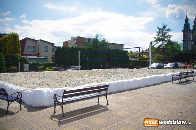 Zdjęcie w galerii na portalu naszwodzislaw.com: Plaża w centrum Radlina. Obiekt jest już czynny! wiadomości z regionu