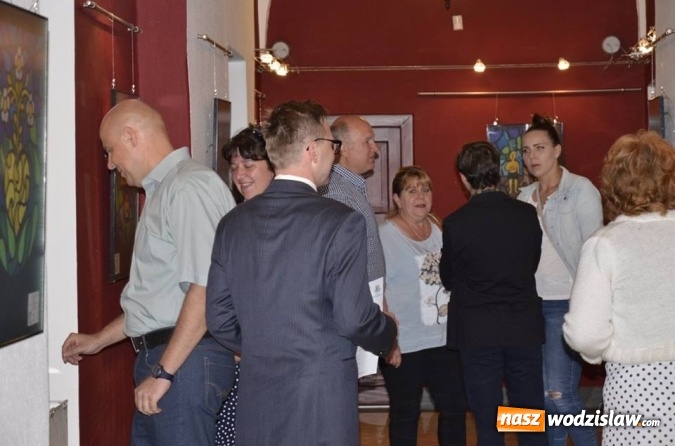 Zdjęcie w galerii na portalu naszwodzislaw.com: Herby Powiatu Wodzisławskiego – wernisaż wystawy  wiadomości z regionu